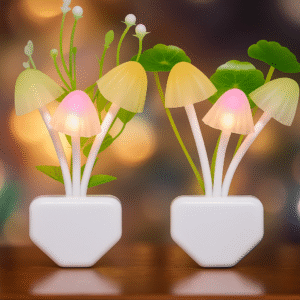 Mushroom Night Light (Pack Of 2)